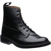 Trickers Burford (Rubber) mens rubber-soled Derby shoes in black calf