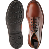 Trickers Burford (Rubber) mens rubber-soled boots in marron calf