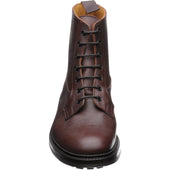 Trickers Grassmere mens rubber-soled boots in brown zug