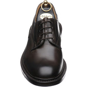 Trickers Woodstock (Rubber) mens rubber-soled Derby shoes in espresso calf