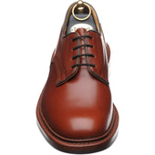 Trickers Woodstock (Rubber) mens rubber-soled Derby shoes in marron calf