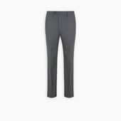 Jackson Grey Flannel Wool Trousers