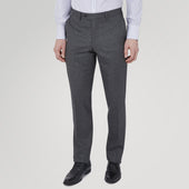 Jackson Grey Flannel Wool Trousers