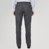 Jackson Grey Flannel Wool Trousers