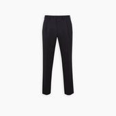 Worsted Wool Pleated Formal Trousers