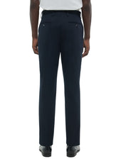 Cotton Canvas Fitted Chino Pants