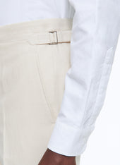 Linen And Certified Cotton Trousers