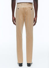 Velvet Fitted Trousers