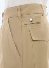 Cotton Serge Cargo Pants