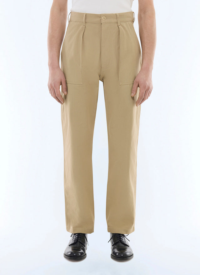 Cotton Serge Cargo Pants