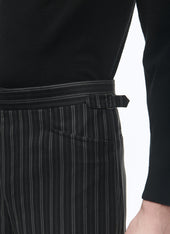 Virgin Wool Fitted Trousers