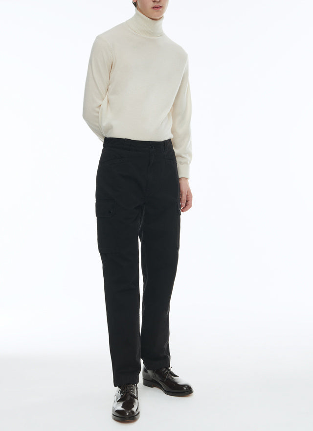 Cotton cargo trousers with multipockets