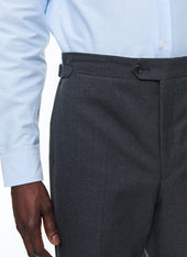 Certified Wool Fitted Trousers