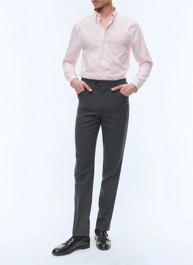 Fresco Wool Canvas Trousers