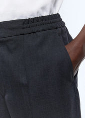 Elasticated pants in certified wool