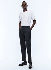 Elasticated pants in certified wool
