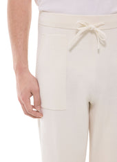 Wool And Cotton Joggers