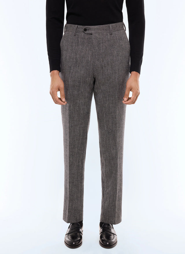 Slim Fit Pants In Wool