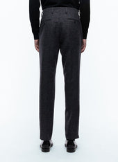 Straight Leg Pants In Wool