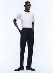 Elasticated pants in certified wool