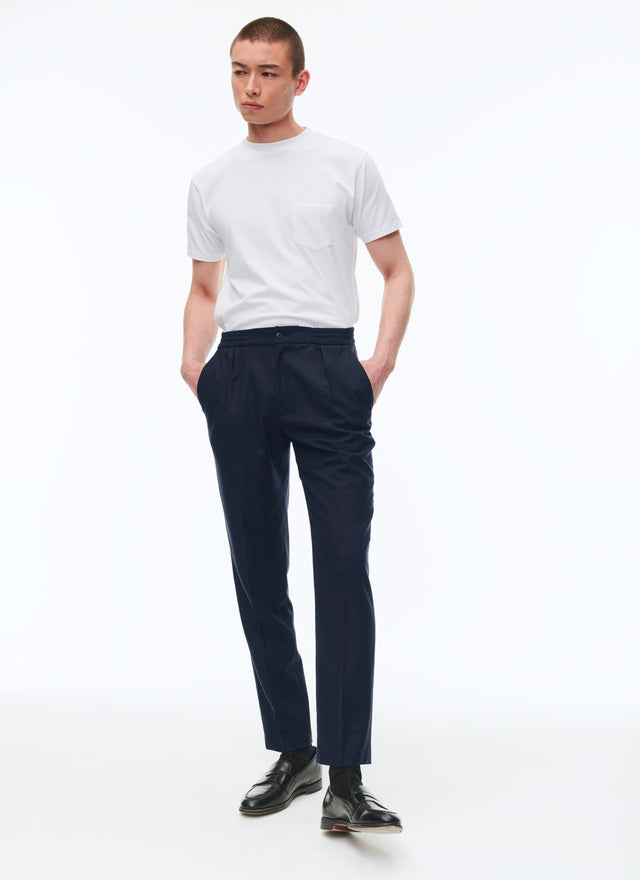 Certified Wool Elasticated Trousers