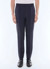 Wool flannel elasticated pants