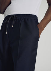 Wool And Mohair Trousers