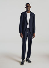 Wool And Mohair Trousers