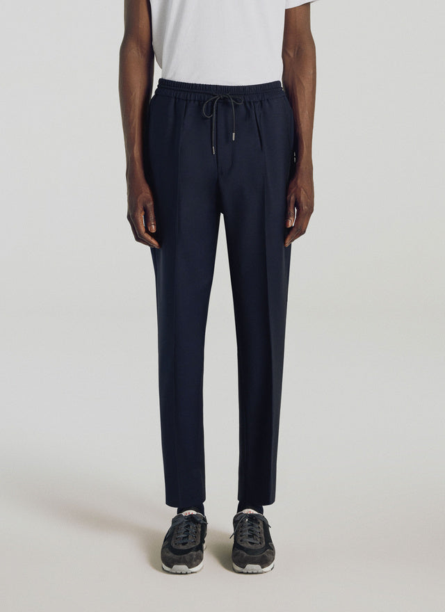 Wool And Mohair Trousers