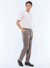 Wool Flannel Elasticated Pants