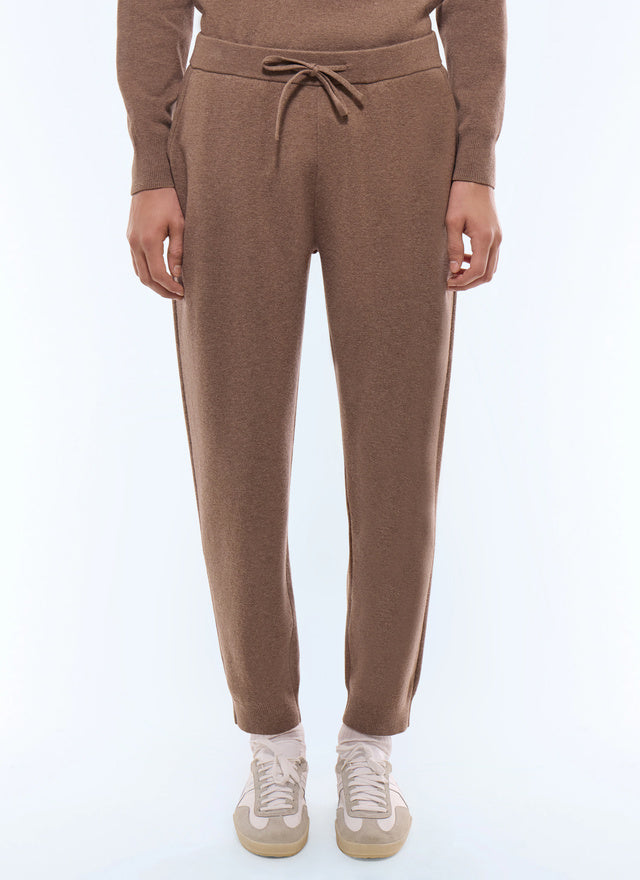 Cotton and wool pants