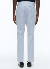 Cotton Canvas Trousers With