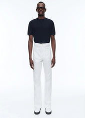 Cotton Gabardine Flare Trousers