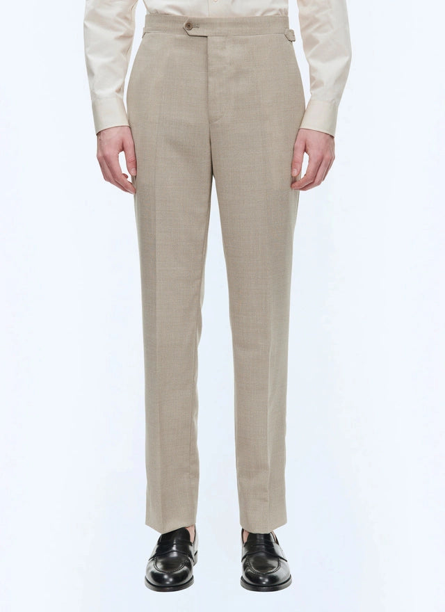 Wool Canvas Trousers