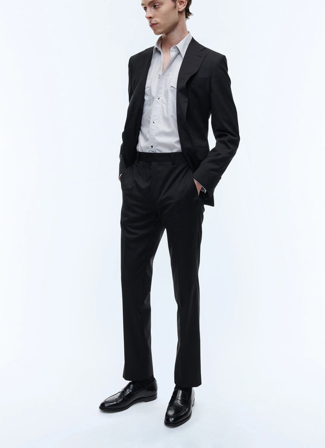 Wool Serge Large Trousers