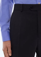 Large wool canvas suit pants