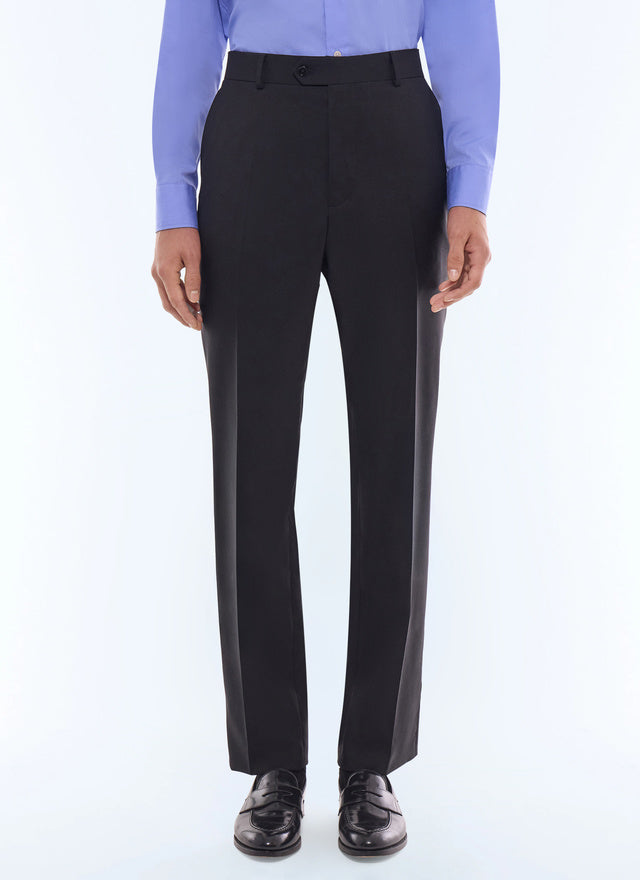 Large Wool Canvas Suit Pants