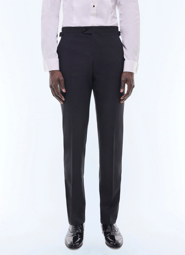 Virgin Wool Faille Tuxedo Trousers