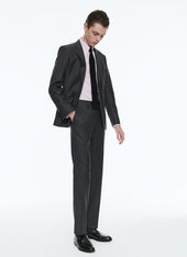 End On End Wool Trousers