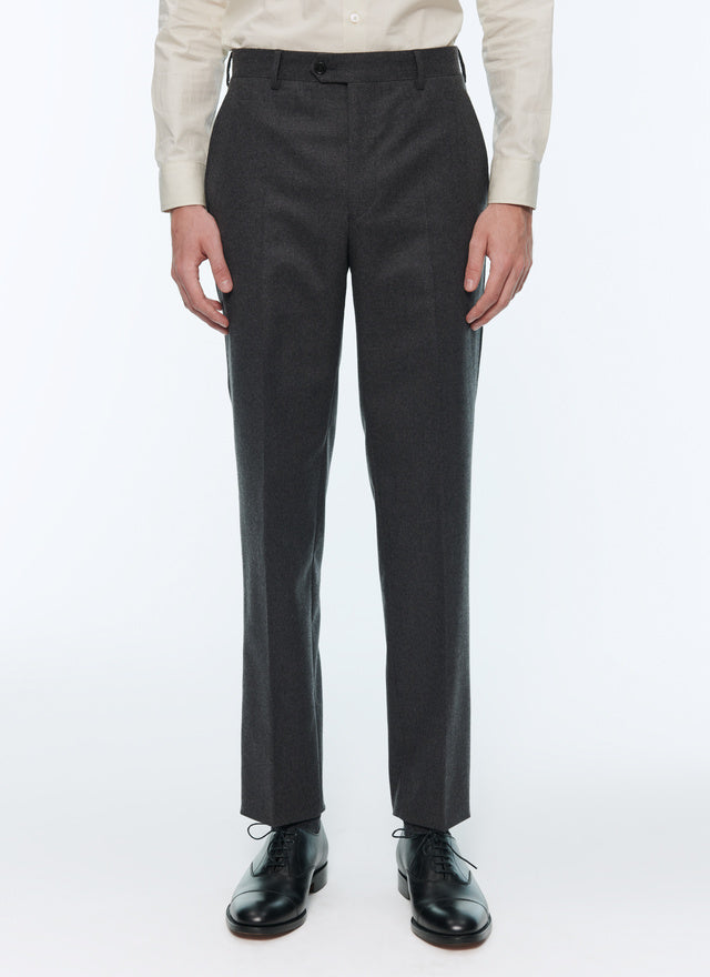 Wool Flannel Trousers