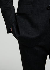 End On End Wool Trousers