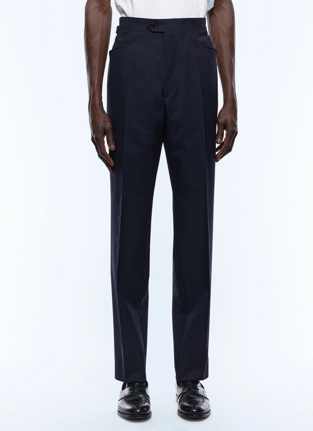 Certified wool fitted pants