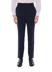 Wool Fitted Suit Pants