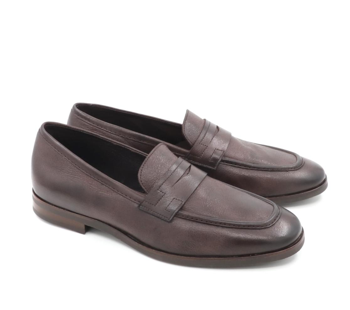 Troy Penny Loafers Carlos Santos Shoes
