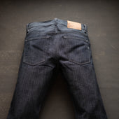 True Straight 14oz Indigo Herringbone Selvage Denim