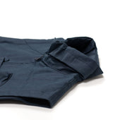 Messenger Vest In Blue Cotton And Polyester Gabardine