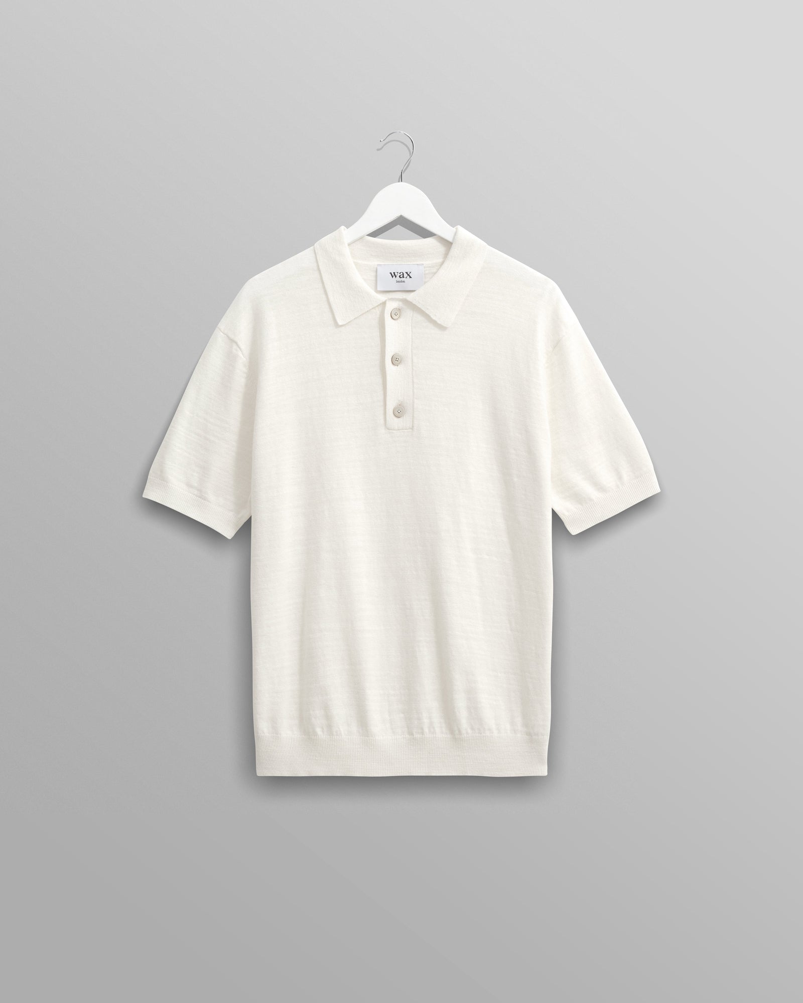 Turin Slub Knitted Cotton Linen Polo