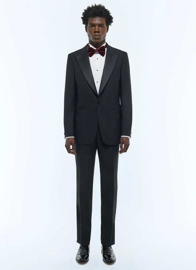 Wool Fitted Tuxedo