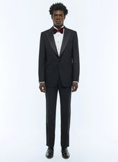 Wool fitted tuxedo