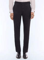 Wool double-breasted tuxedo